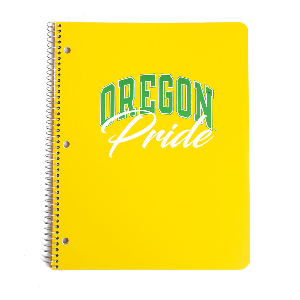 Oregon Pride, 80 count, 1-Subject, Notebook